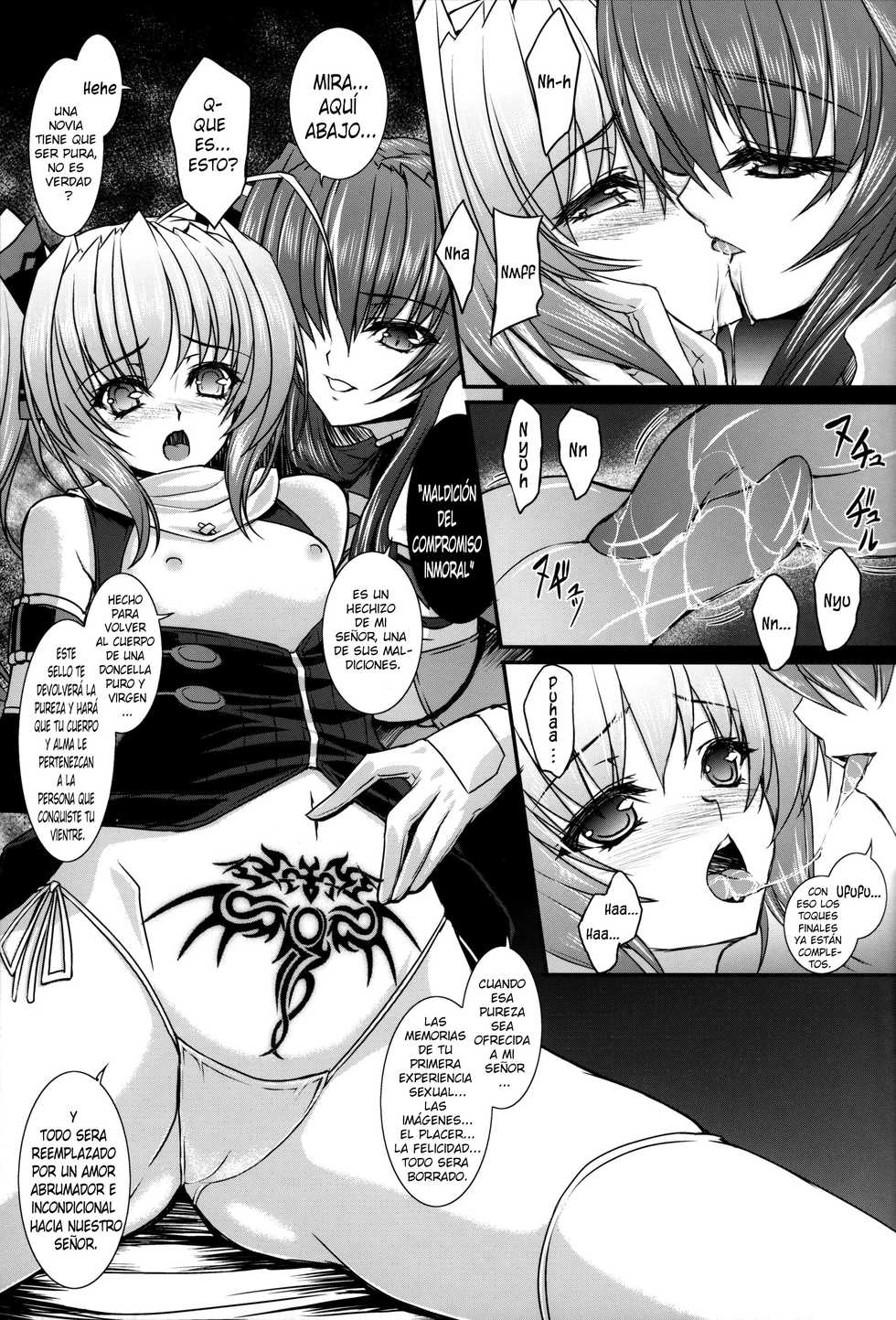 (C82) [Neko Saffron (inoino)] FallenBeatZwei (Beat Angel Escalayer) [Spanish] [kalock] - Page 6