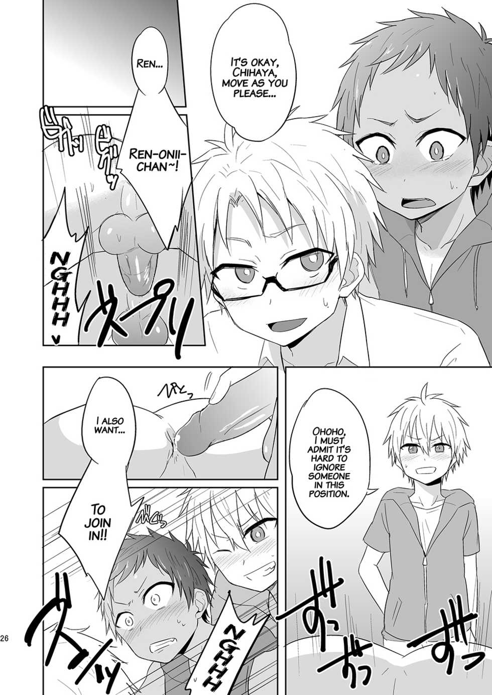 (C90) [Majihama. (Mebata Shun)] Momota-ke 6 ~Renji to Mitsugo kouhen~ [English] [Decensored] - Page 25