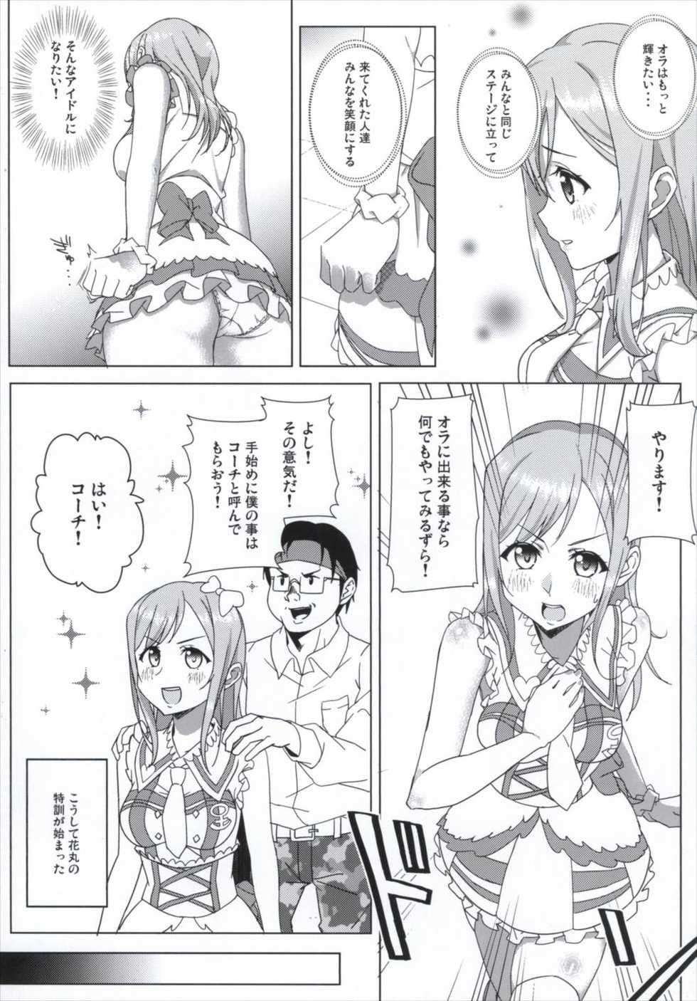 (C90) [Gamenhaji no Yoru (Nanahoshi nas)] Sore wa Sakki Nonda Atsui Ocha no Sei zura - It's because of the tea drinking a little while ago (Love Live! Sunshine!!) - Page 5