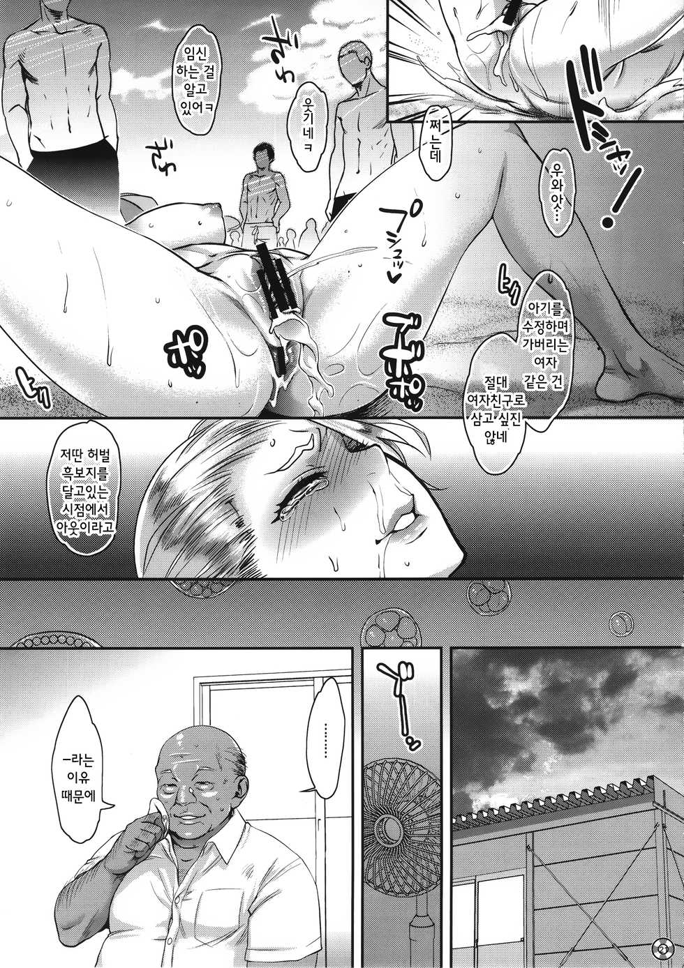 (C88) [Pish Lover (Amatake Akewo)] Summer Porn [Korean] [시뮬라시옹] - Page 23