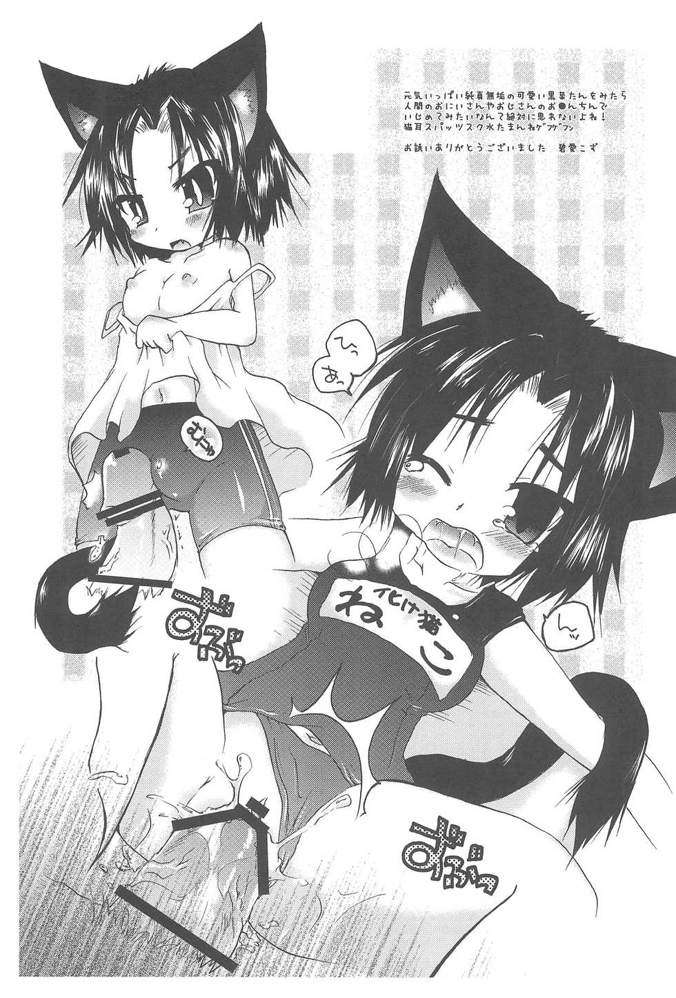 (Puniket 23) [Ware PON! (KONKON)] Nuko Musume ppoi (Neko Musume Michikusa Nikki) - Page 27