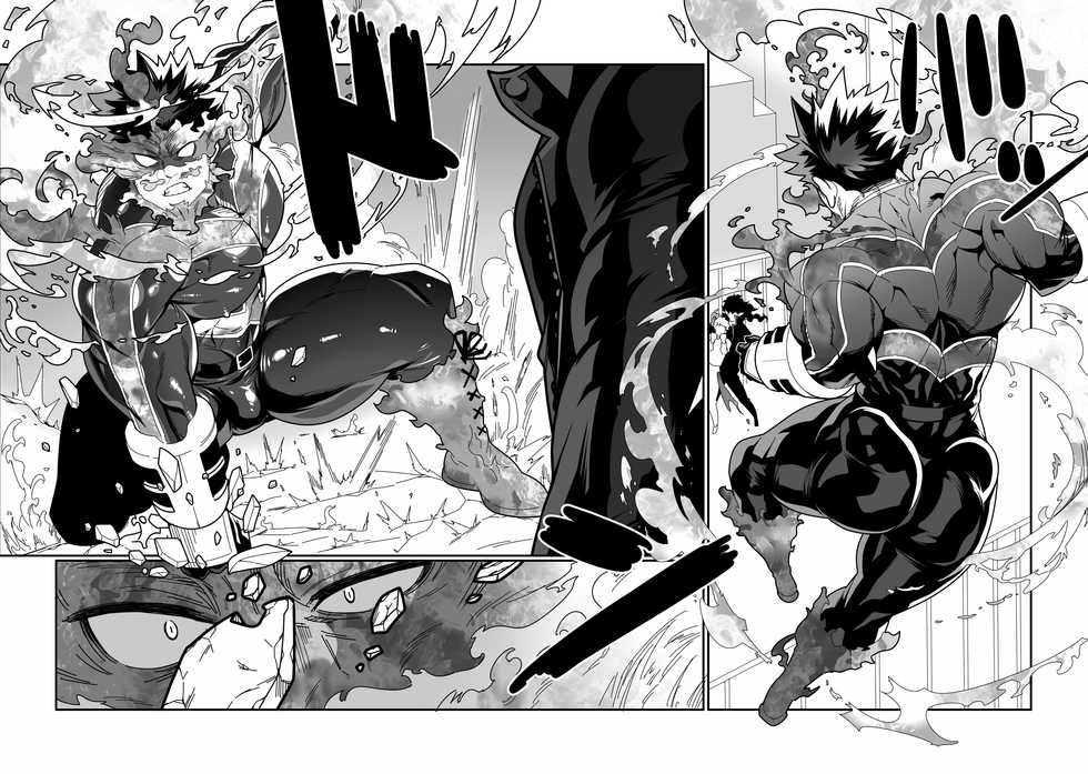 (C90) [Maraparte (Kojima Shoutarou)] Senaka o Ou (My Hero Academia) - Page 3