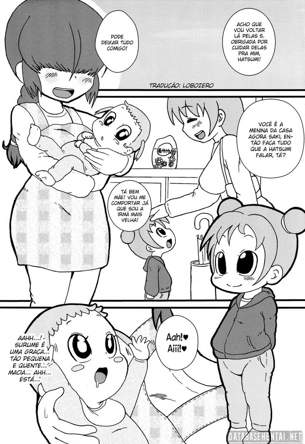 (C85) [Tokyo Tsunamushi Land (Tsunamushi)] Futanari Hoiku [Portuguese-BR] [Lobozero] - Page 2