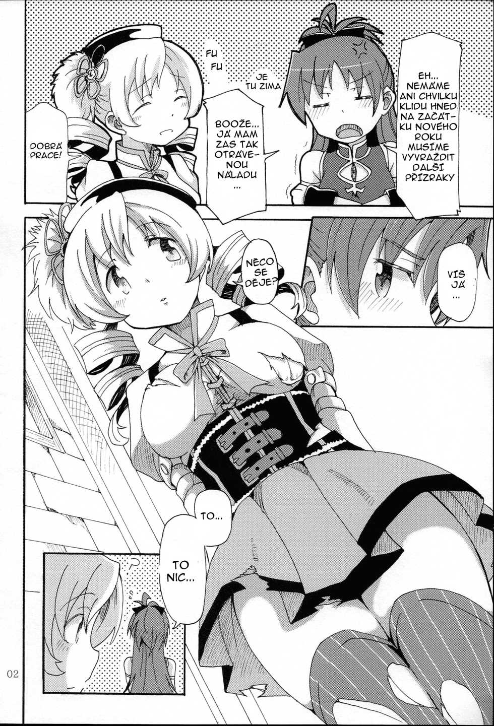 (Mou Nanimo Kowakunai 17) [Burakuradou (Takeshisu)] MamiAn! Seikatsu! (Puella Magi Madoka Magica) [Czech] [Hentai-Chan] - Page 3