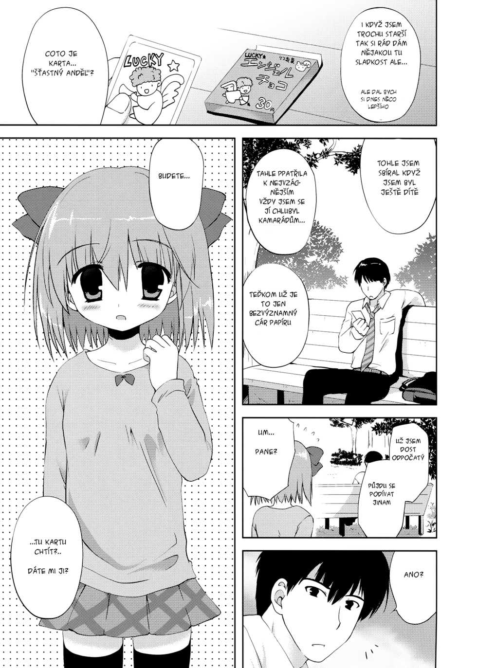 (COMIC1☆7) [Korisuya (Korisu)] Tatta 30 Yen de JS to Yareteshimatta Hanashi [Czech] [Hentai-Chan] - Page 2