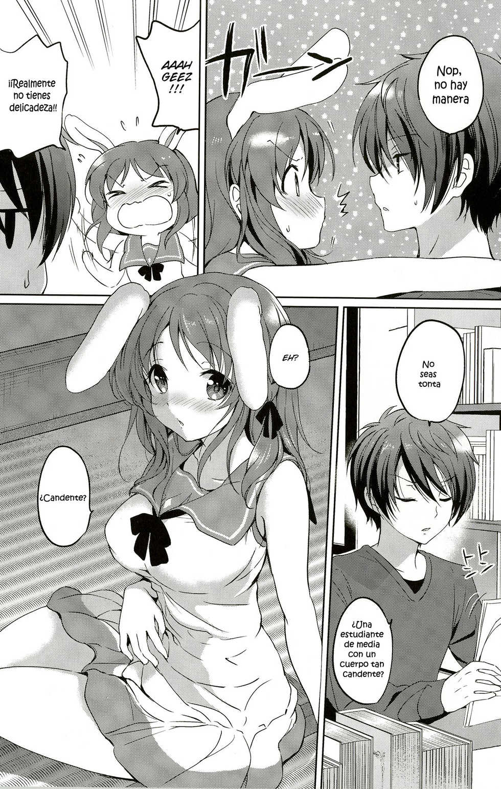 (Mimiket 30) [Kurimomo (Tsukako)] Horoyoi Rabbit (Nagi no Asukara) [Spanish] [Kurotao] - Page 7