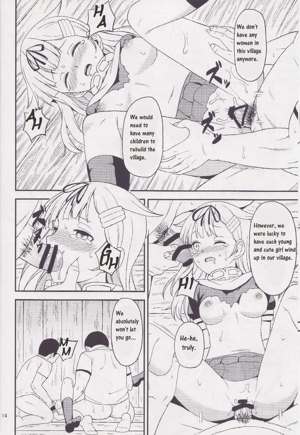 (C90) [Genussmittel (Kato Sig)] Torawareta Yuudachi | Captive Yuudachi (Kantai Collection -KanColle-) [English] [CrowKarasu] - Page 13