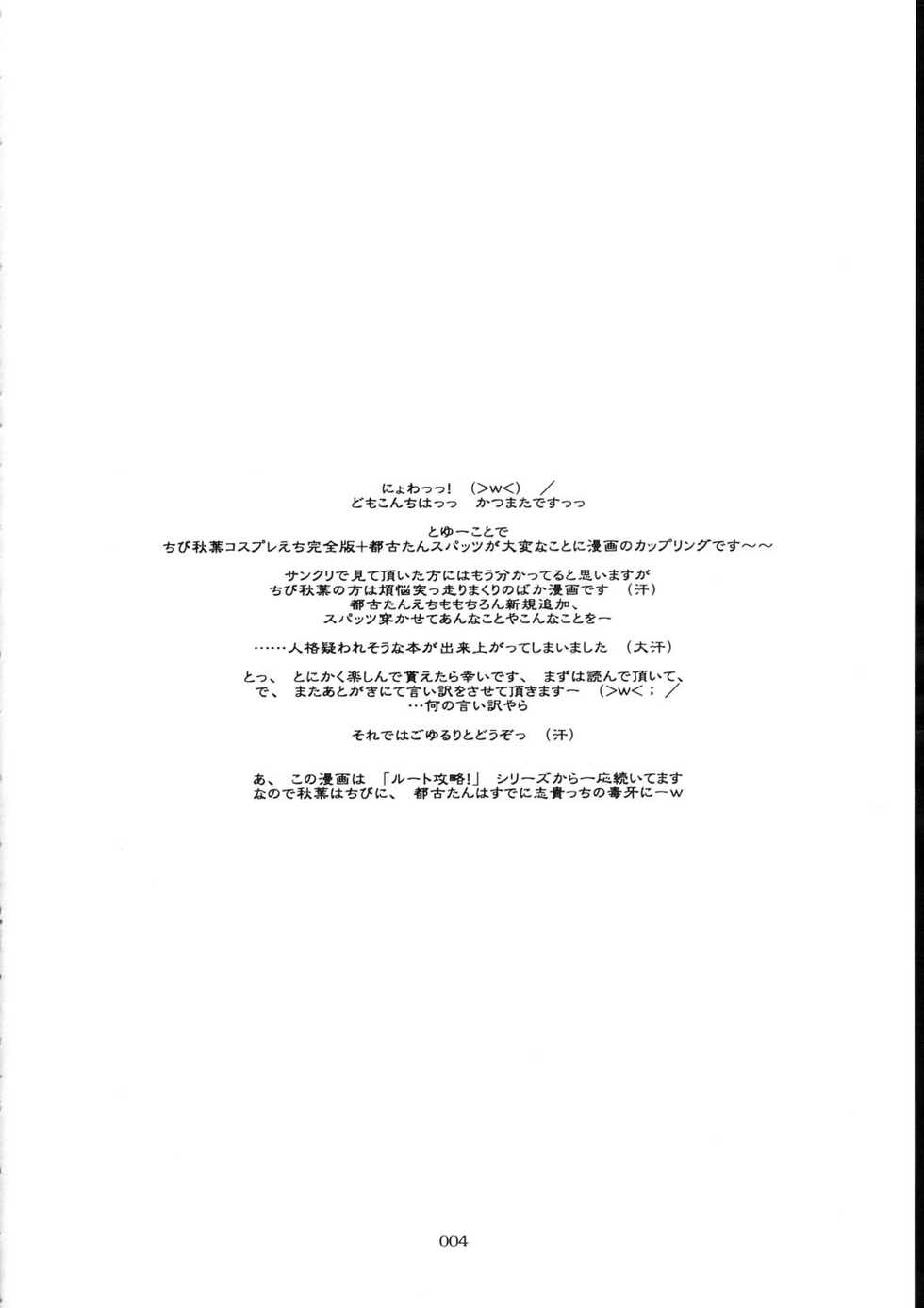 [THIRD BRAND (Katsumata Kazuki)] Tsukihime Cosplay x H! (Tsukihime) - Page 3