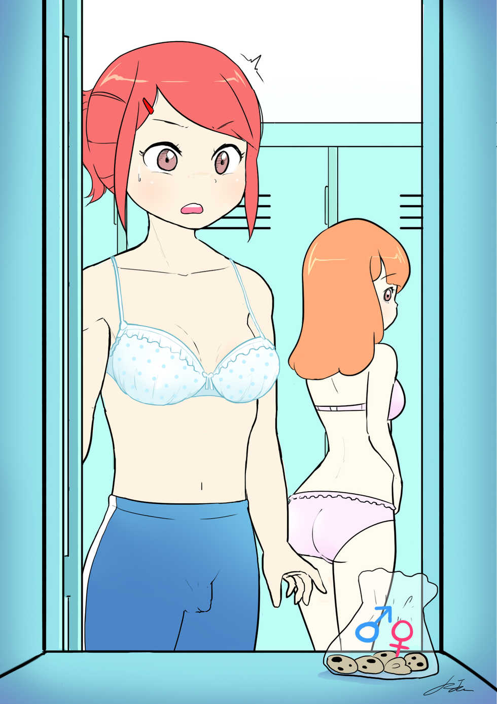 [StarScream] 탈의실에서 남성전환 프로젝트 | Male conversion projects in the locker room - Page 5