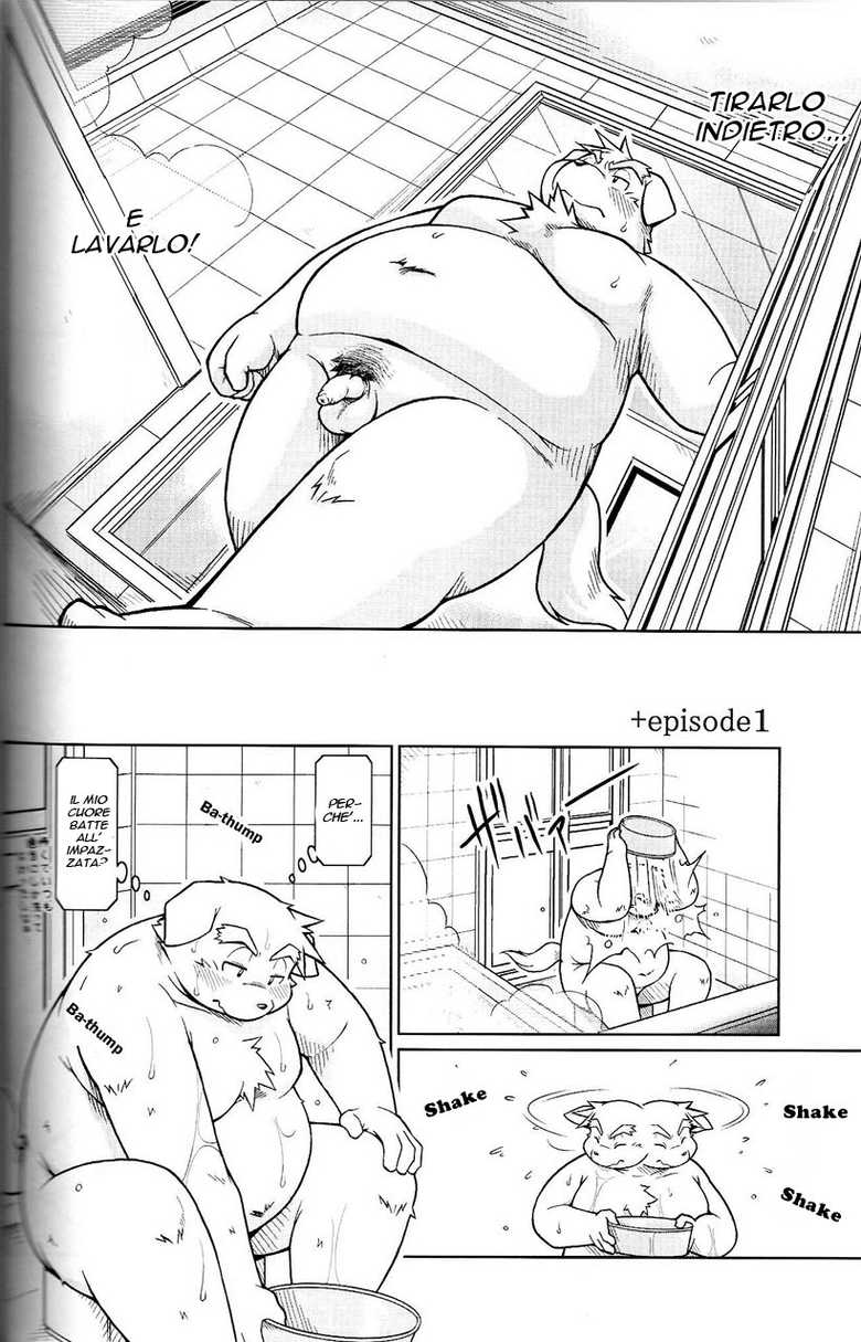 (C78) [Animalism (Takagi Kyou)] Trouble 1 [Italian] [Yaoi Fantasy] [Decensored] - Page 28