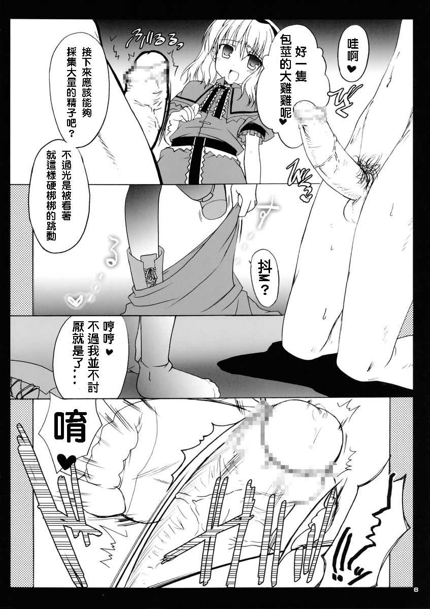 (C69) [Iiwake-Gaisya (Shigemiya Kyouhei)] Nanairo no Itazura (Touhou Project) [Chinese] [純愛腳底工坊漢化] - Page 5