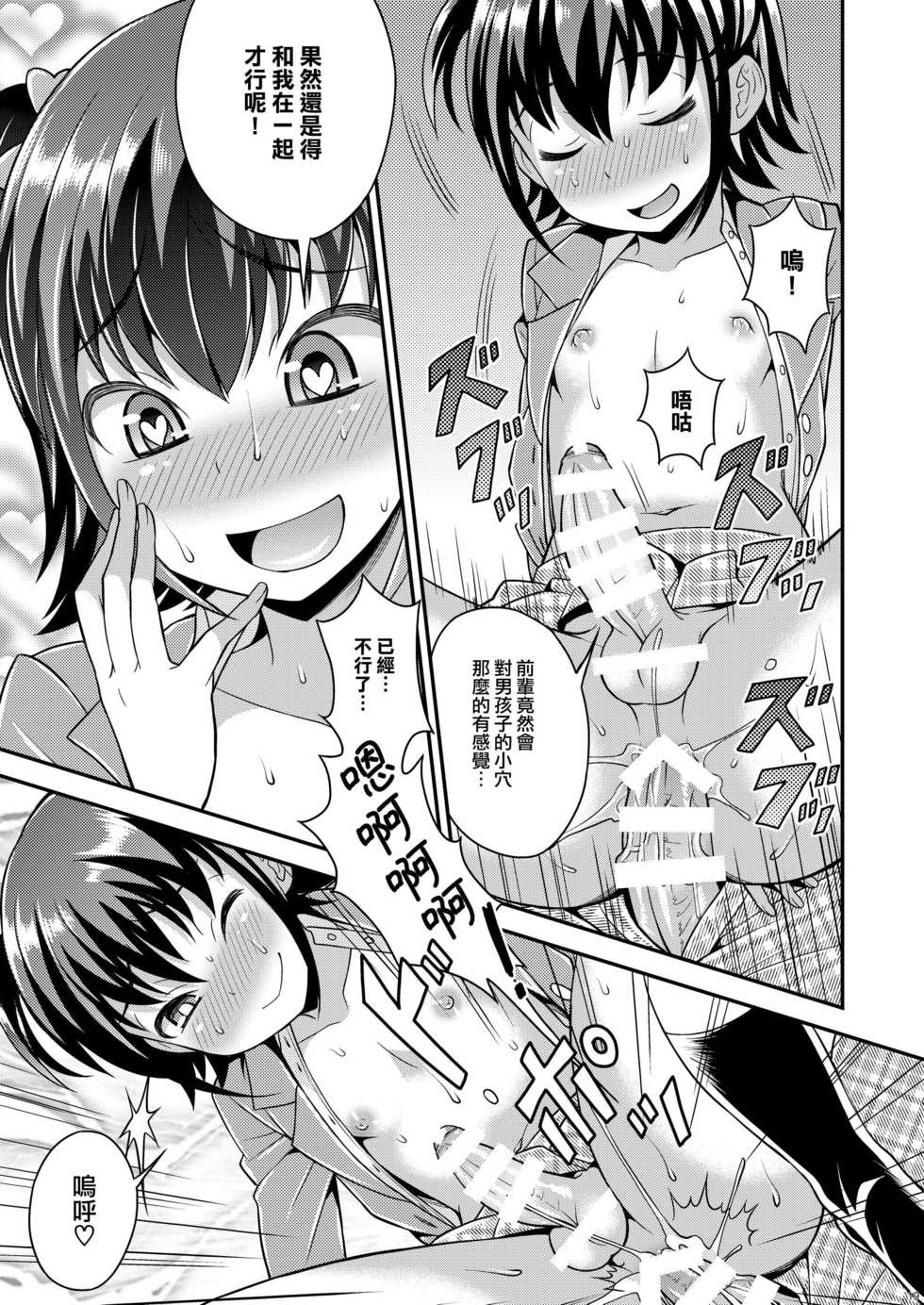 [Datsuryoku Kenkyuukai (Kanbayashi Takaki)] Boku ga Shihai Suru Senpai [Chinese] [瑞树汉化组] [Digital] - Page 17