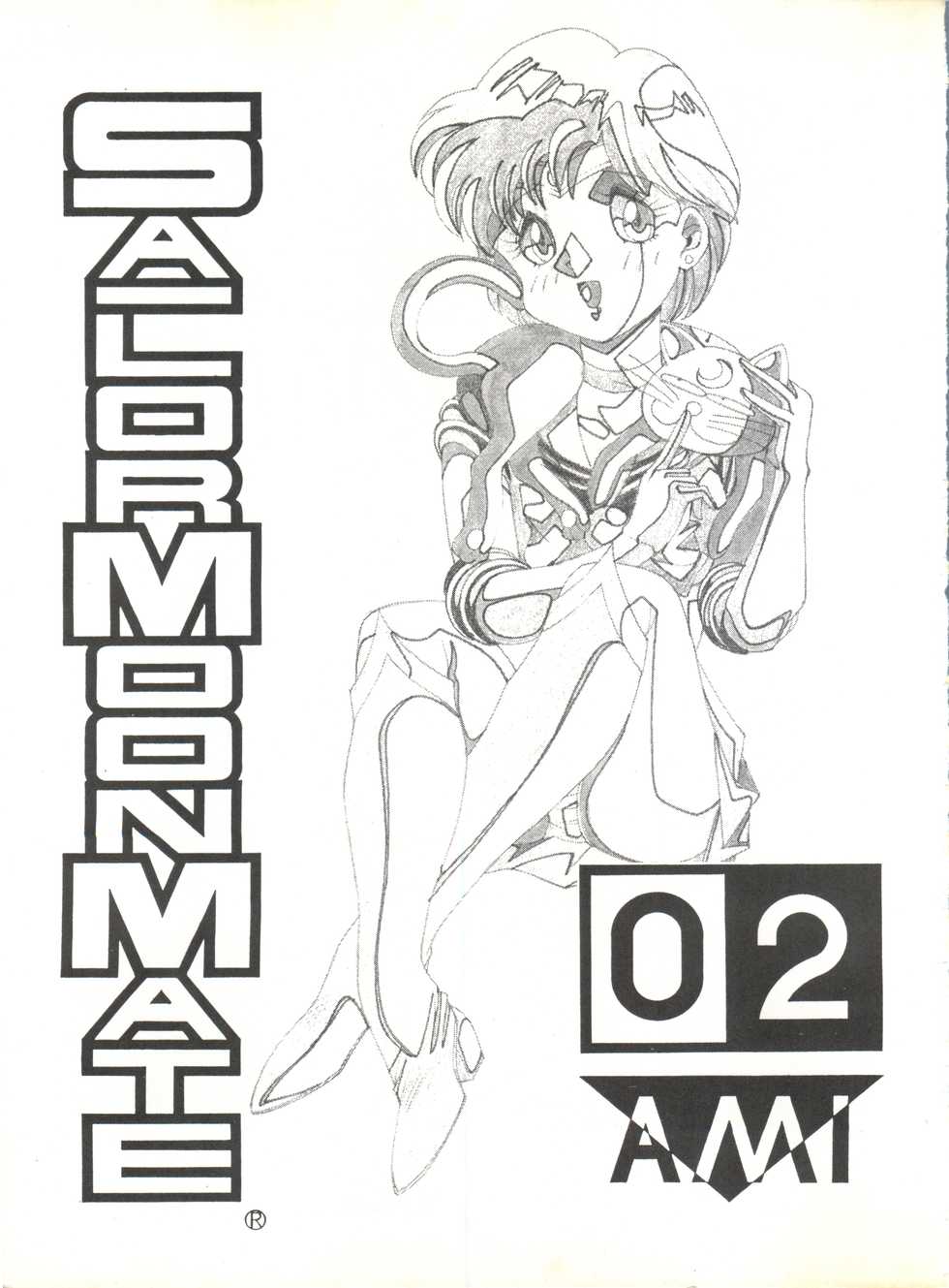 (C42) [Monkey Reppuutai (Doudantsutsuji, Monkey Ni-gou, Teiou Keikaku)] SAILOR MOON MATE 02 Ami (Bishoujo Senshi Sailor Moon) - Page 2