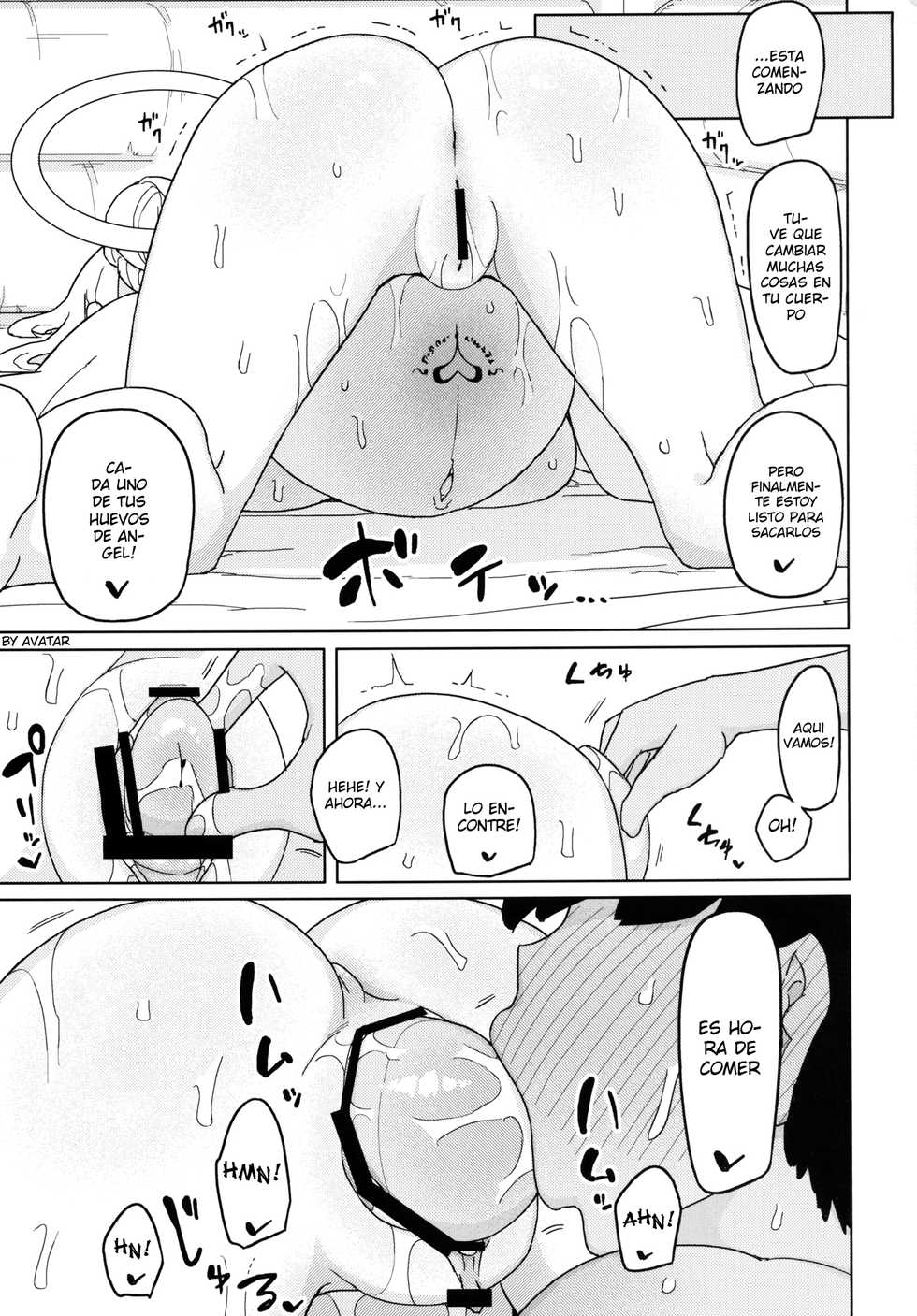 (C90) [Semimogura (Yoshiie)] Ishi no Nai Tenshi wa Boku no Sei Shori Yougu | My Cumdump Is a Vacuous Angel [Spanish] [Avatar-kun] - Page 22