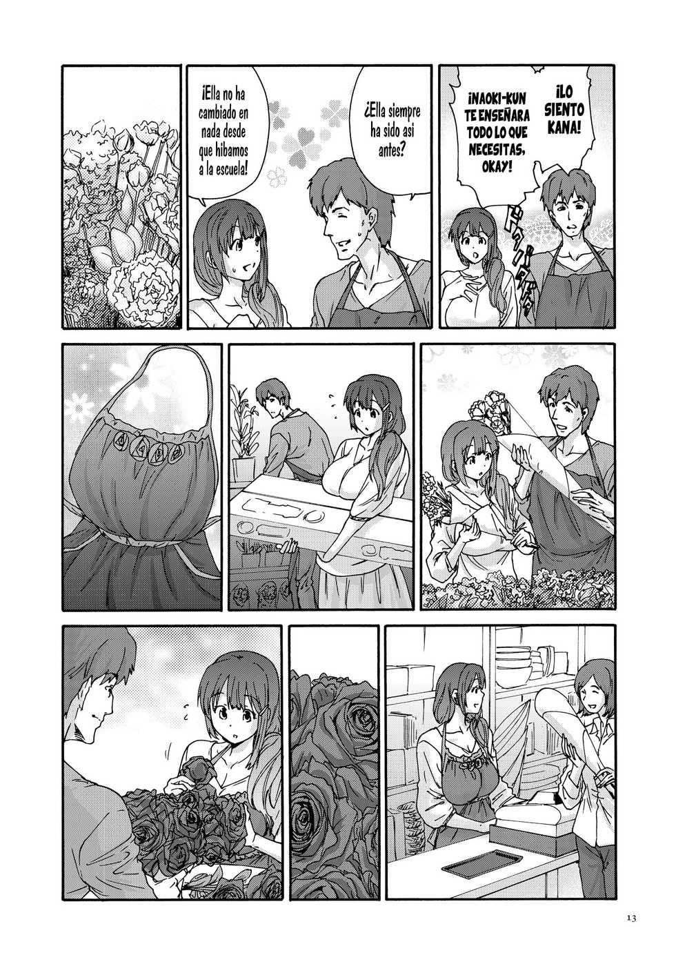 [Yumi Ichirou] Gokuakuzuma Kana 30-sai - Villainy Wife Kana 30 Years Old Ch. 1-2 [Spanish] [Kirios-Fan] [Digital] - Page 12