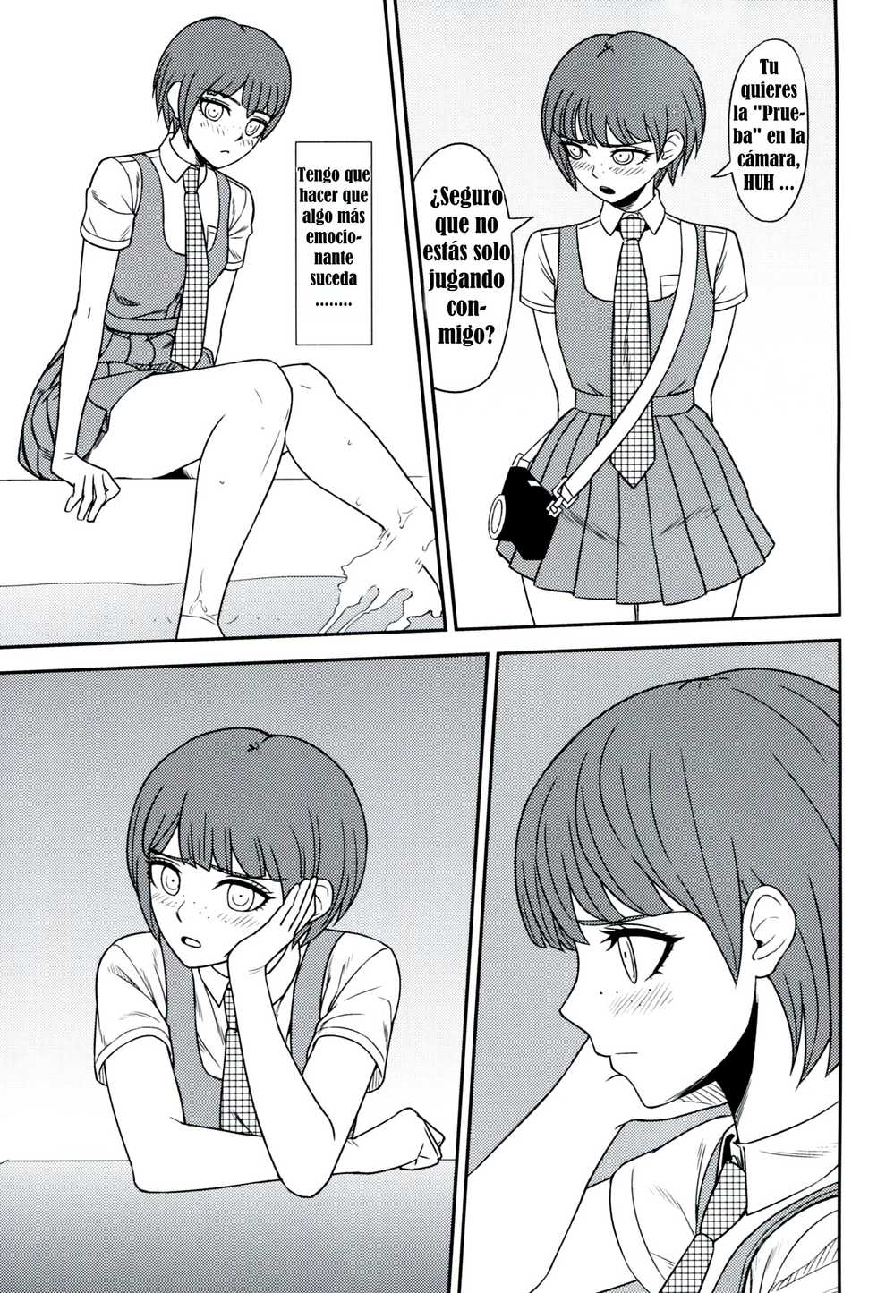 (C84) [Niji wo Machinagara (Biwa)] Kanjou Oklahoma Mixer 2 (Super Danganronpa 2) [Spanish] [Damnation77] - Page 8