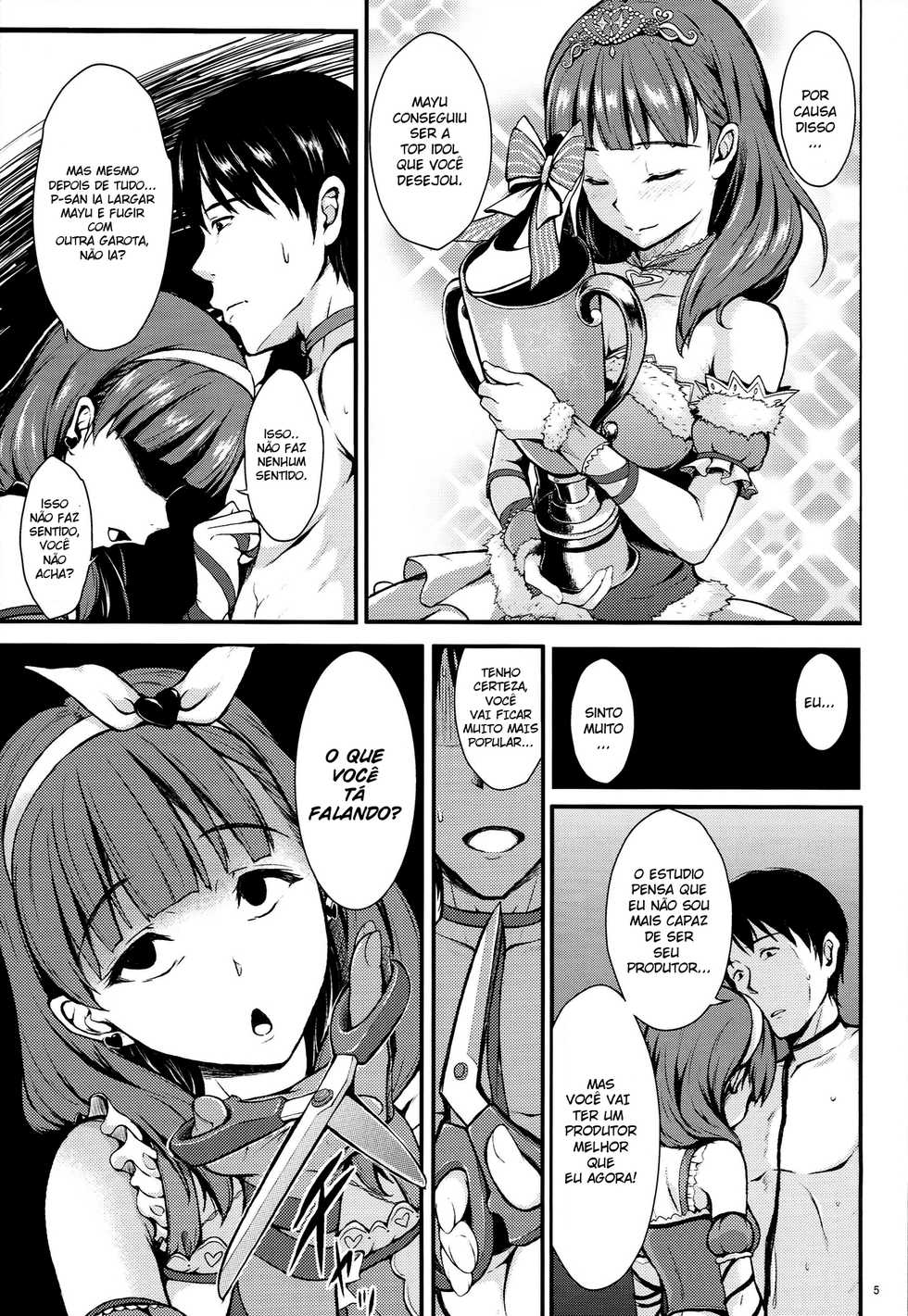 [Count2.4 (Nishi)] Scarlet Heart Paradise (THE IDOLM@STER CINDERELLA GIRLS) [Portuguese-BR] [Jakii47] - Page 4