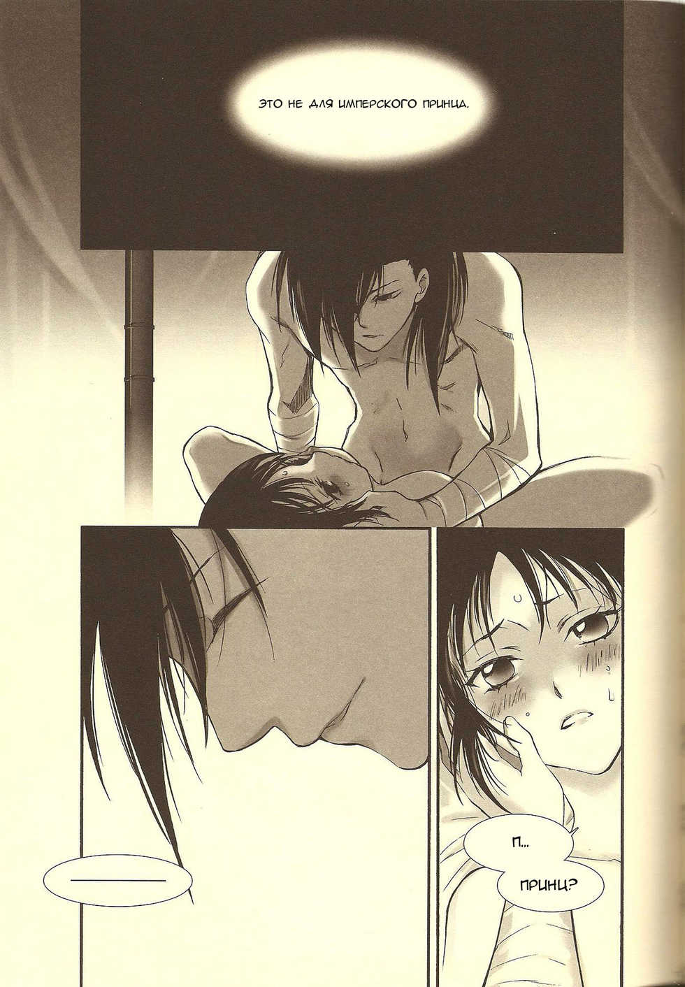 (C77) [RIX (Mamiya Tsukiko)] Rakujitsu | Setting Sun (Full Metal Alchemist) [Russian] [Koukyou] - Page 10