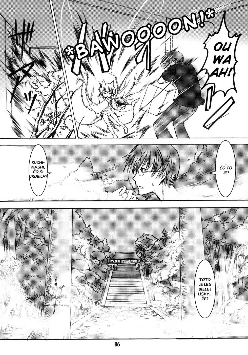 (SC41) [Tanmatsu Ijou (BadHanD)] Byakko no Mori Sono San [Czech] - Page 5