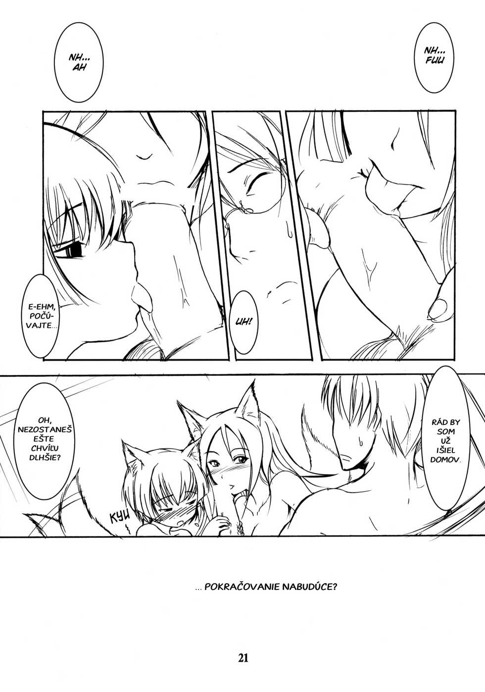 (SC41) [Tanmatsu Ijou (BadHanD)] Byakko no Mori Sono San [Czech] - Page 20