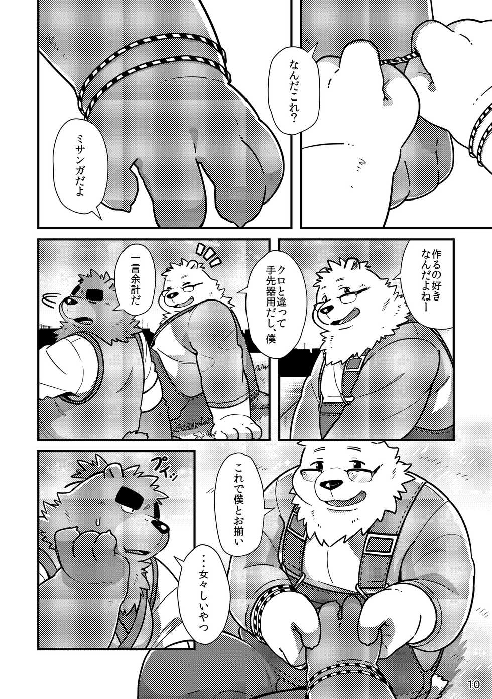 [Ryuusei Potechi (Various)] Shiro to Kuro to Sokubakubon [Digital] - Page 12