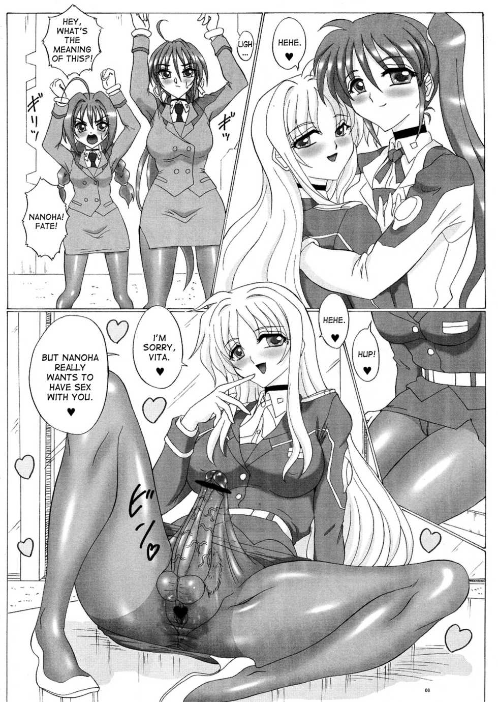 (C82) [Yomosue Doukoukai (Gesho Ichirou)] LYRICAL CENTURY STRIKERS 2 (Mahou Shoujo Lyrical Nanoha) [English] [desudesu] - Page 6