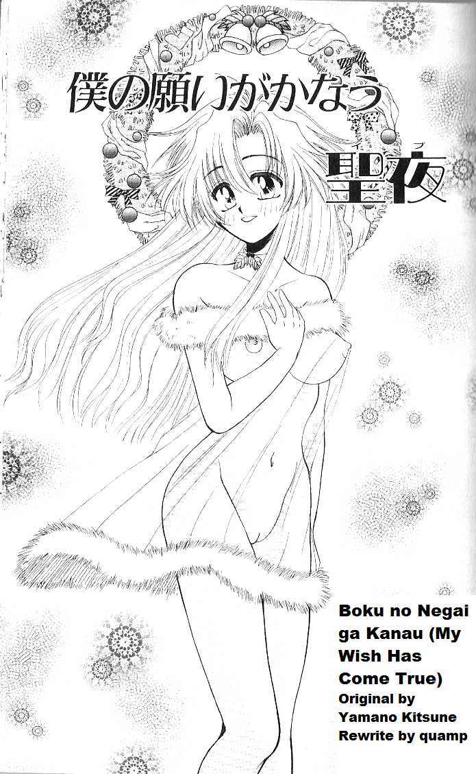 Boku No Negai ga Kanau [My Wish Has come True, rewrite - Page 1