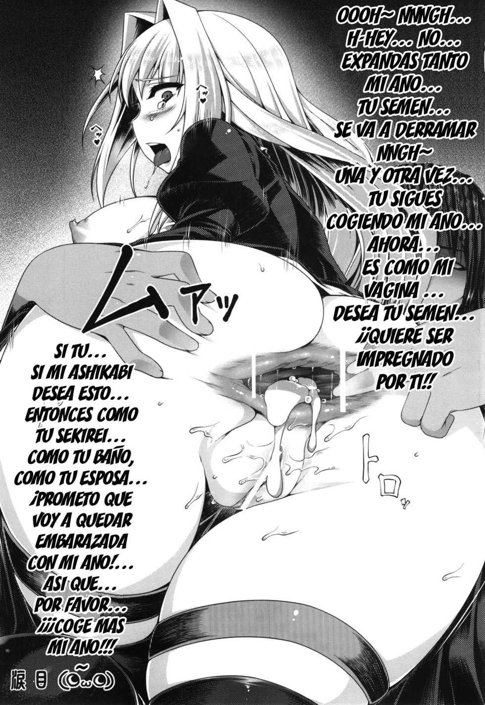 (C83) [YOMOTHUHIRASAKA (bbsacon)] Dagatsu Inumi 4 (Sekirei) [Spanish] [F7993] - Page 24