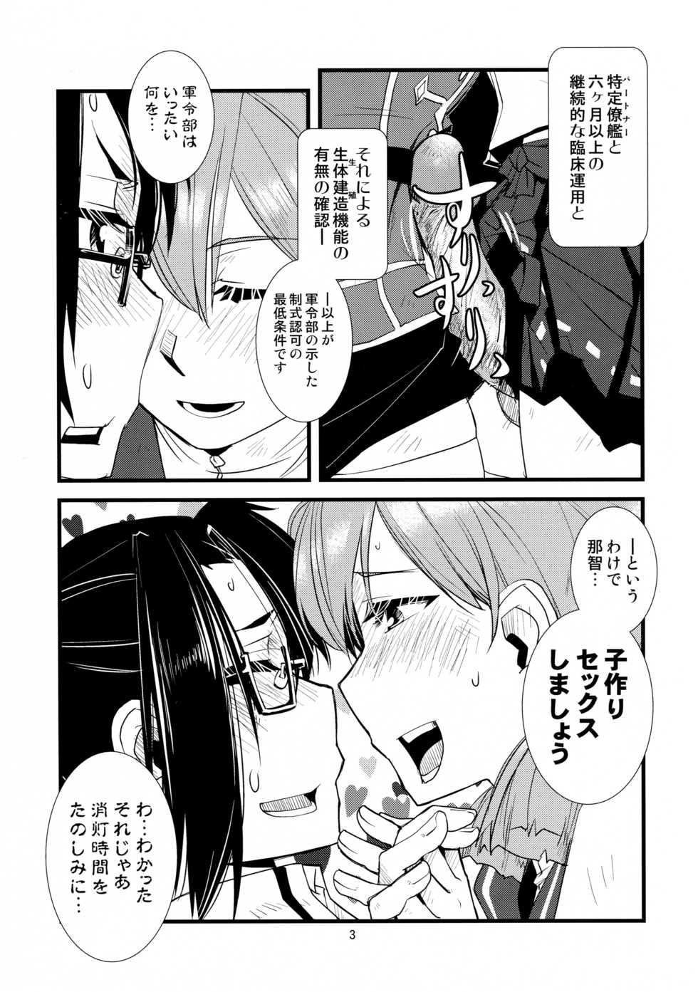 (C90) [Kamotama Shuzou (Kamotama)] Gokoku Houjou (Kantai Collection -KanColle-) - Page 4