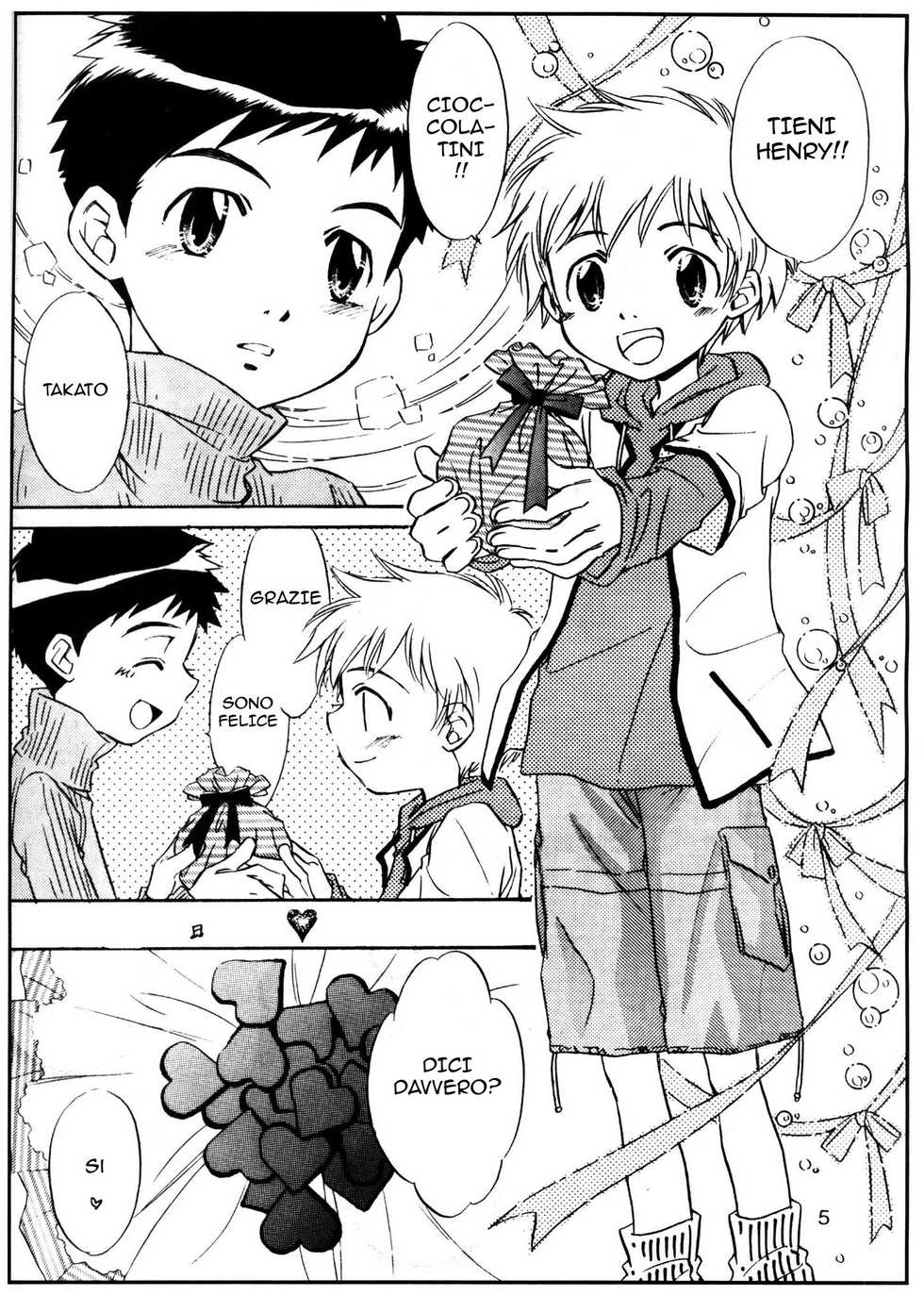 [anti-knock (Aoi Sara)] Sweet Heart (Digimon Tamers) [Italian] [Yaoi Fantasy] [Incomplete] - Page 2