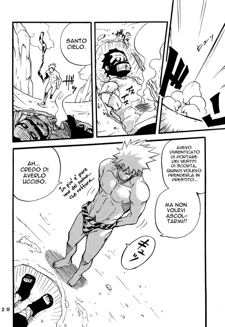 (C68) [Anata o Aishite Yamazu (Matsu Takeshi)] Tenpu no Sai - a natural talent - (Naruto) [Italian] [Yaoi Fantasy] - Page 20