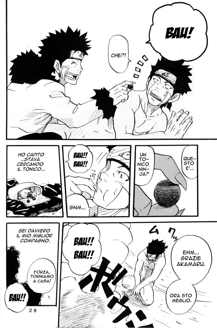 (C68) [Anata o Aishite Yamazu (Matsu Takeshi)] Tenpu no Sai - a natural talent - (Naruto) [Italian] [Yaoi Fantasy] - Page 28