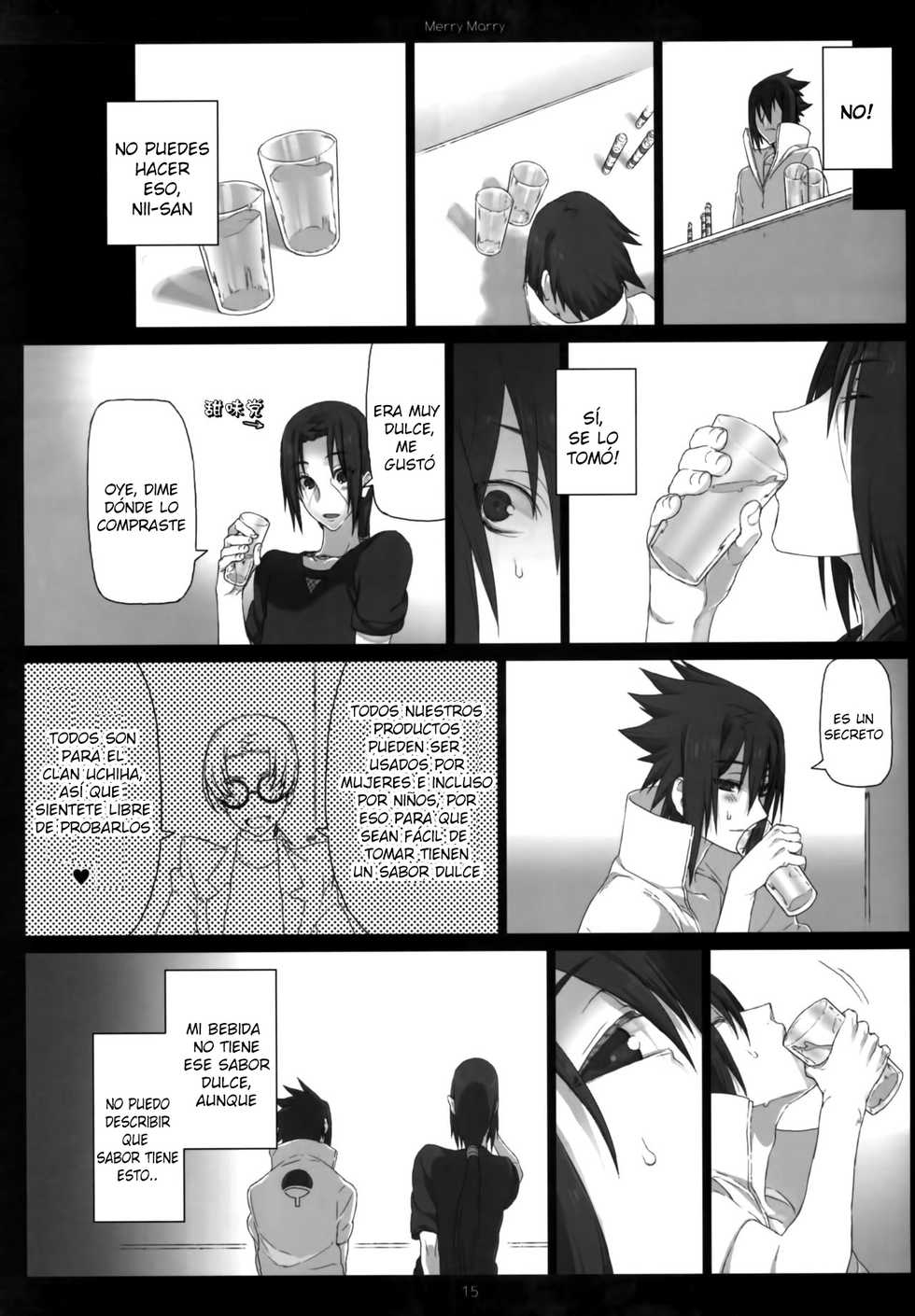 (SUPER20) [Arcon (Meiya)] Merry Marry (NARUTO) [Spanish] [Lanerte] - Page 15