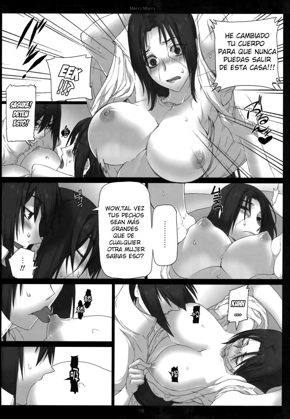 (SUPER20) [Arcon (Meiya)] Merry Marry (NARUTO) [Spanish] [Lanerte] - Page 18