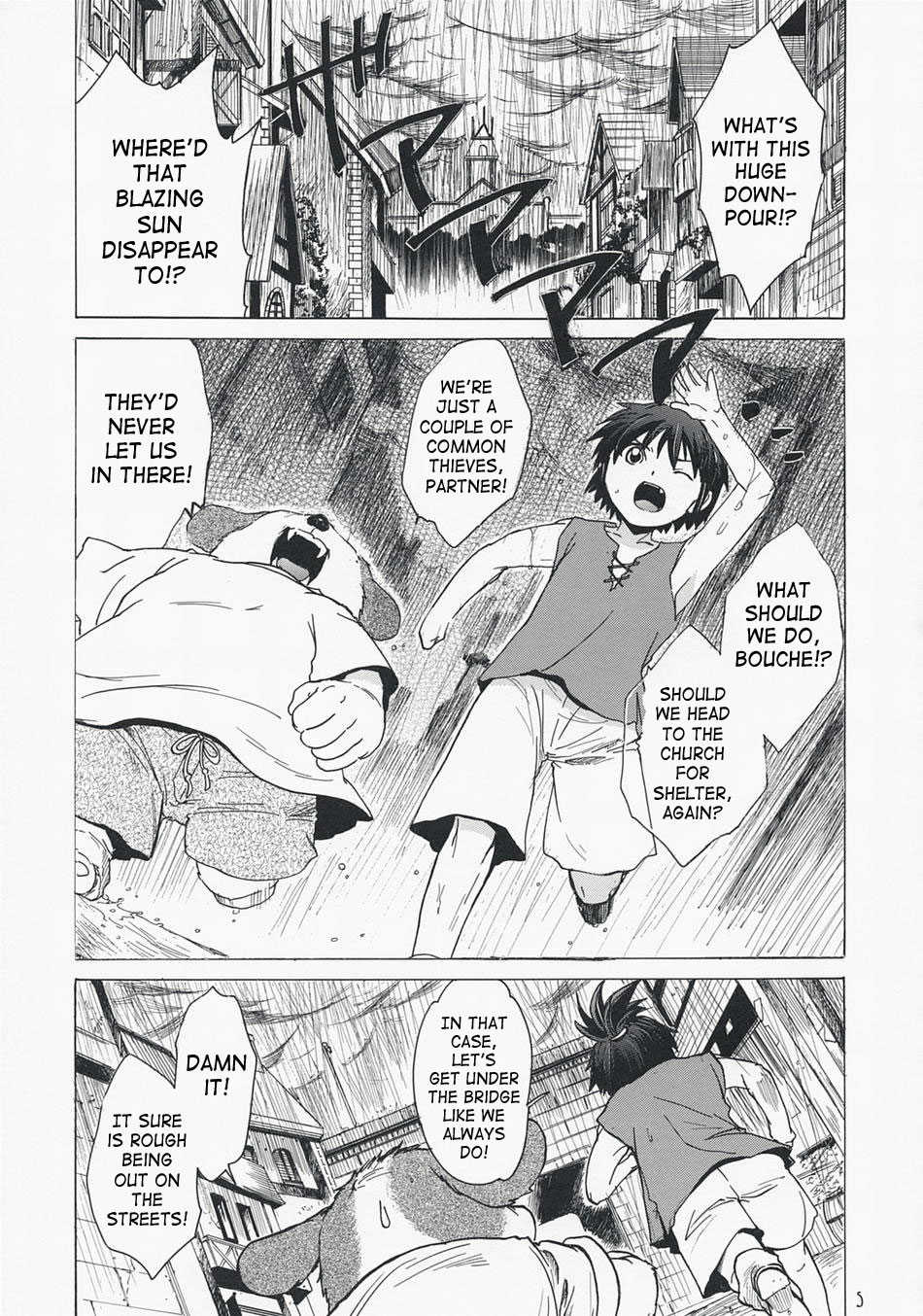 (C73) [Toko-ya (HEIZO, Kitoen)] Yasashii Uta 2 | Gentle Song 2 (Breath of Fire II) [English] - Page 4