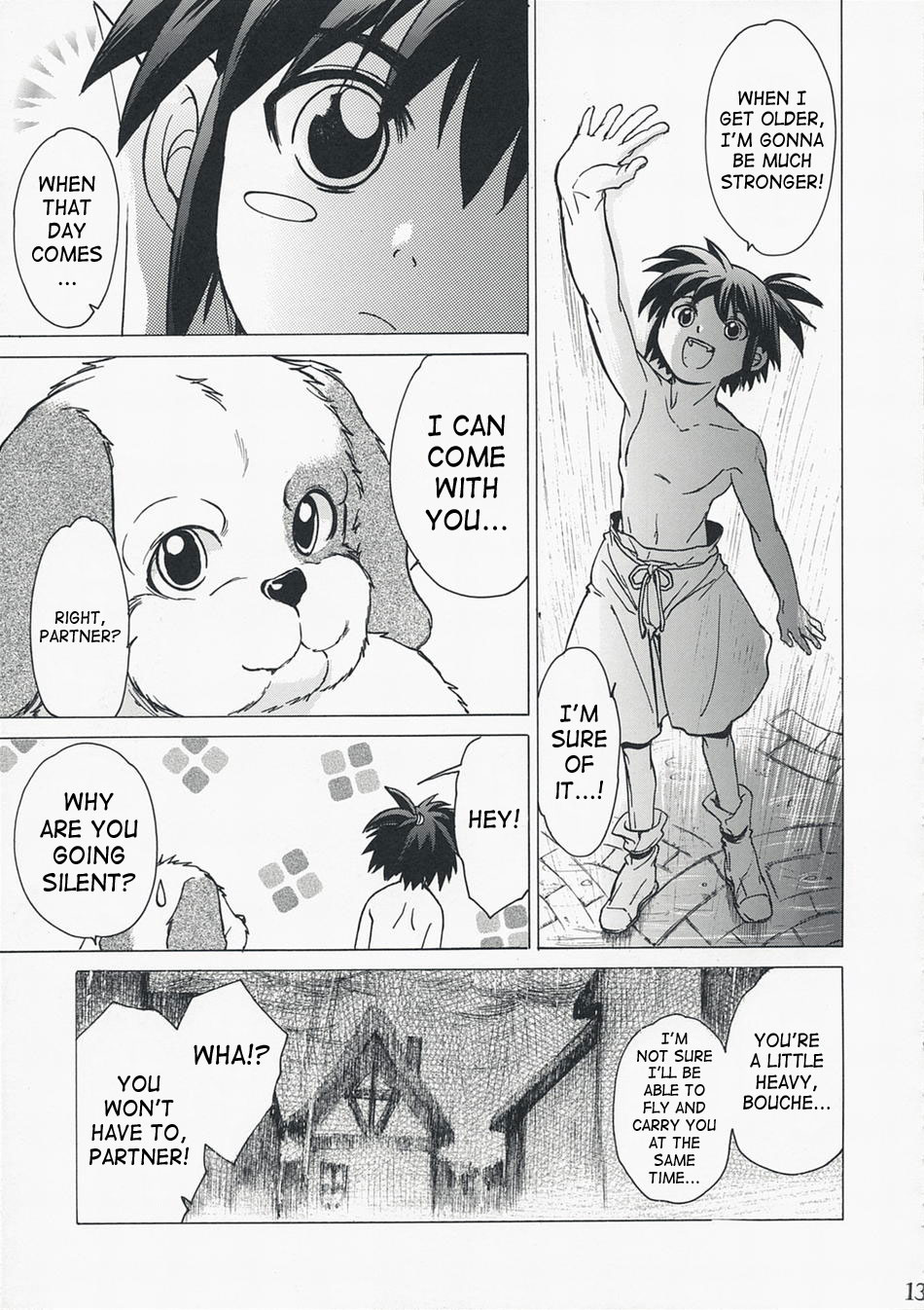 (C73) [Toko-ya (HEIZO, Kitoen)] Yasashii Uta 2 | Gentle Song 2 (Breath of Fire II) [English] - Page 11