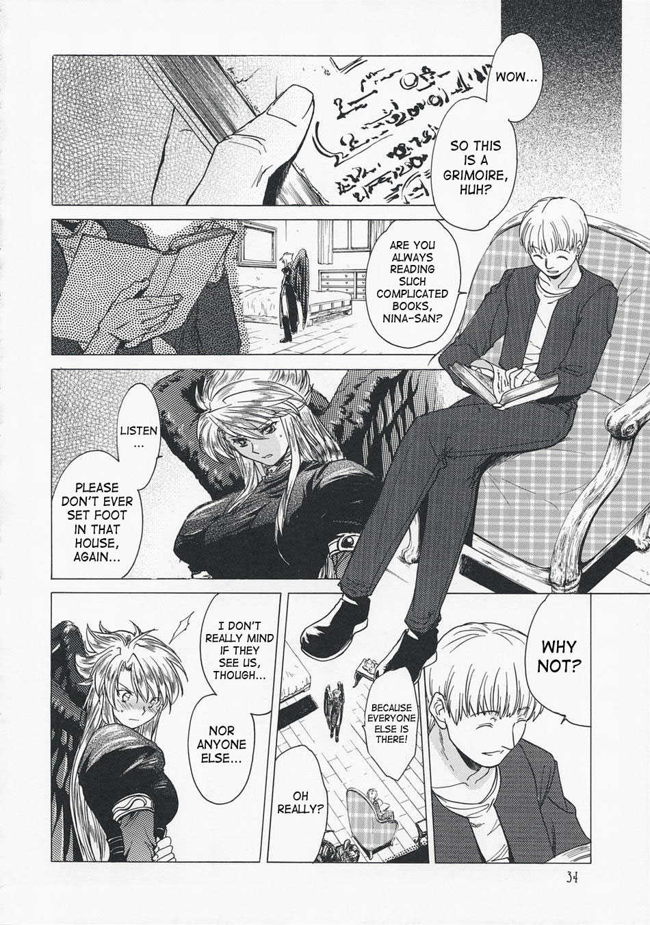 (C73) [Toko-ya (HEIZO, Kitoen)] Yasashii Uta 2 | Gentle Song 2 (Breath of Fire II) [English] - Page 32