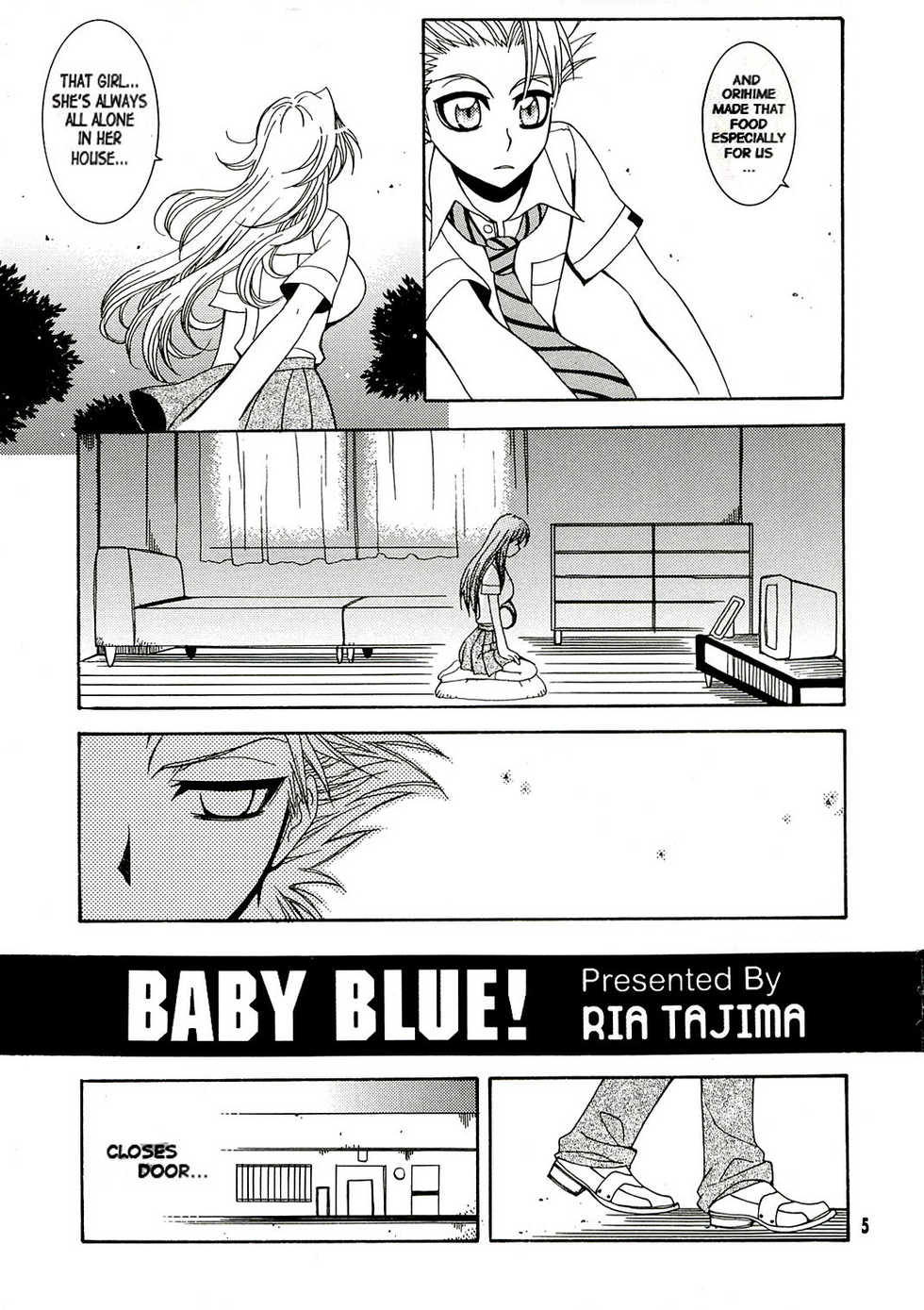 (C70) [SUBSONIC FACTOR (Tajima Ria)] BABY BLUE! (BLEACH) [English] {doujin-moe.us} - Page 4