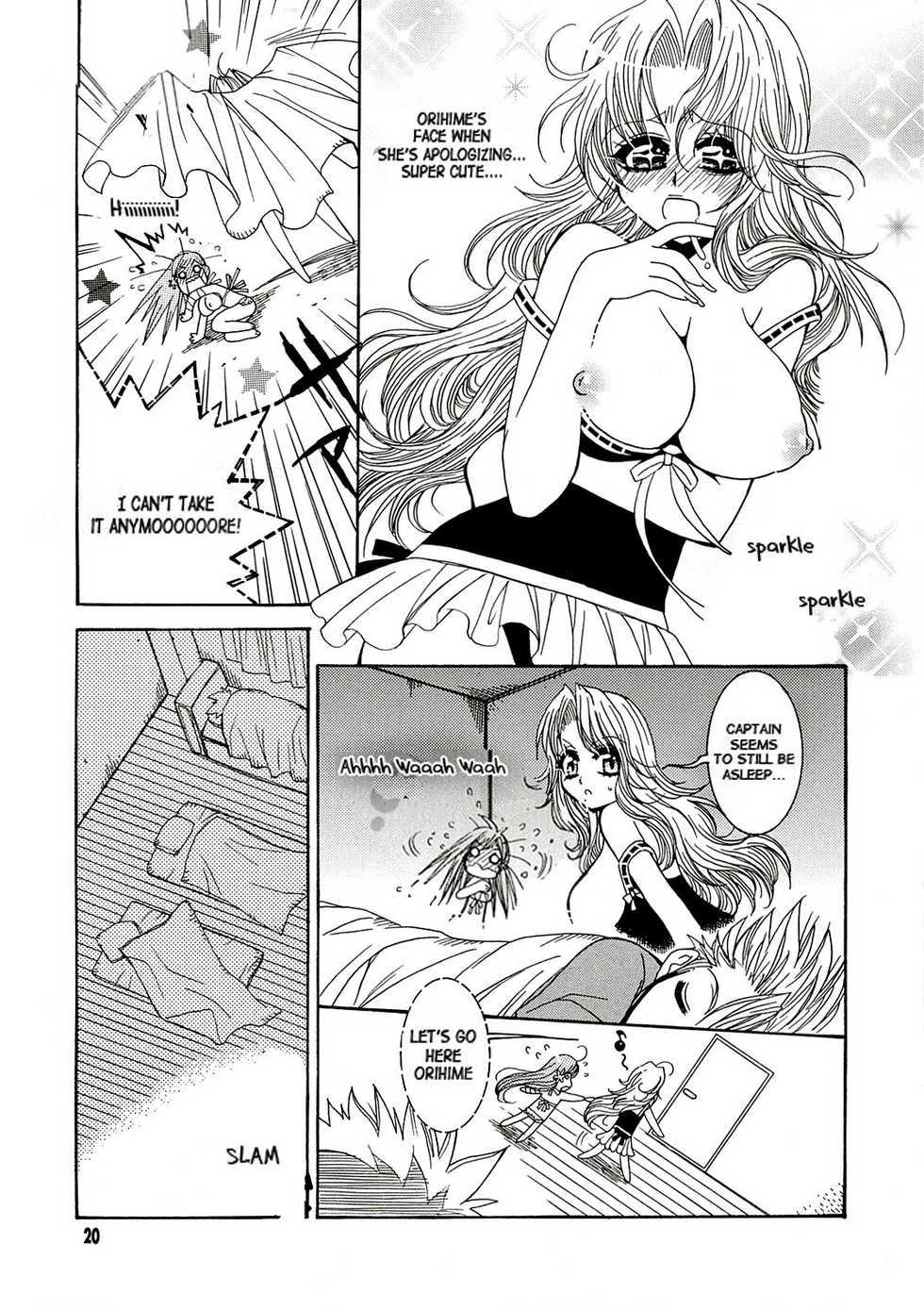 (C70) [SUBSONIC FACTOR (Tajima Ria)] BABY BLUE! (BLEACH) [English] {doujin-moe.us} - Page 19