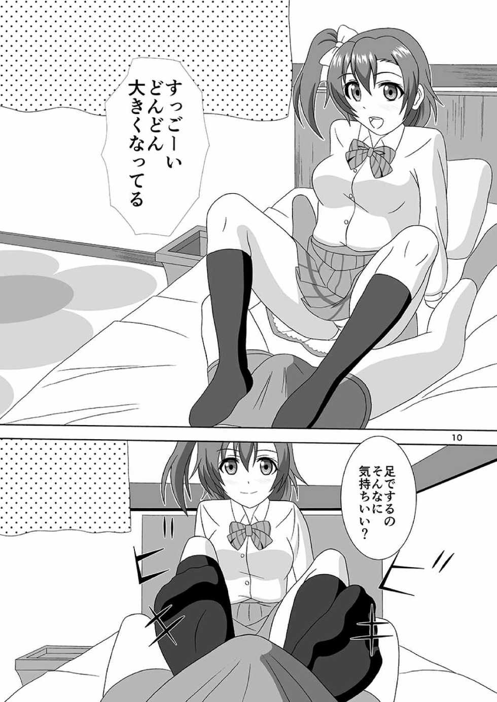 [MagicalFlight (Juujou Tatami)] Honoka no Manko Oishii yo (Love Live!) [Digital] - Page 9