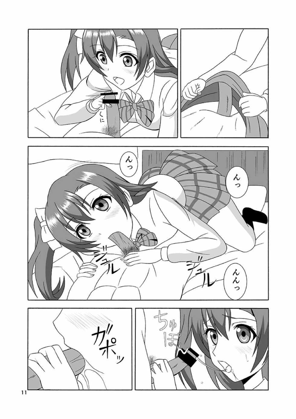 [MagicalFlight (Juujou Tatami)] Honoka no Manko Oishii yo (Love Live!) [Digital] - Page 10