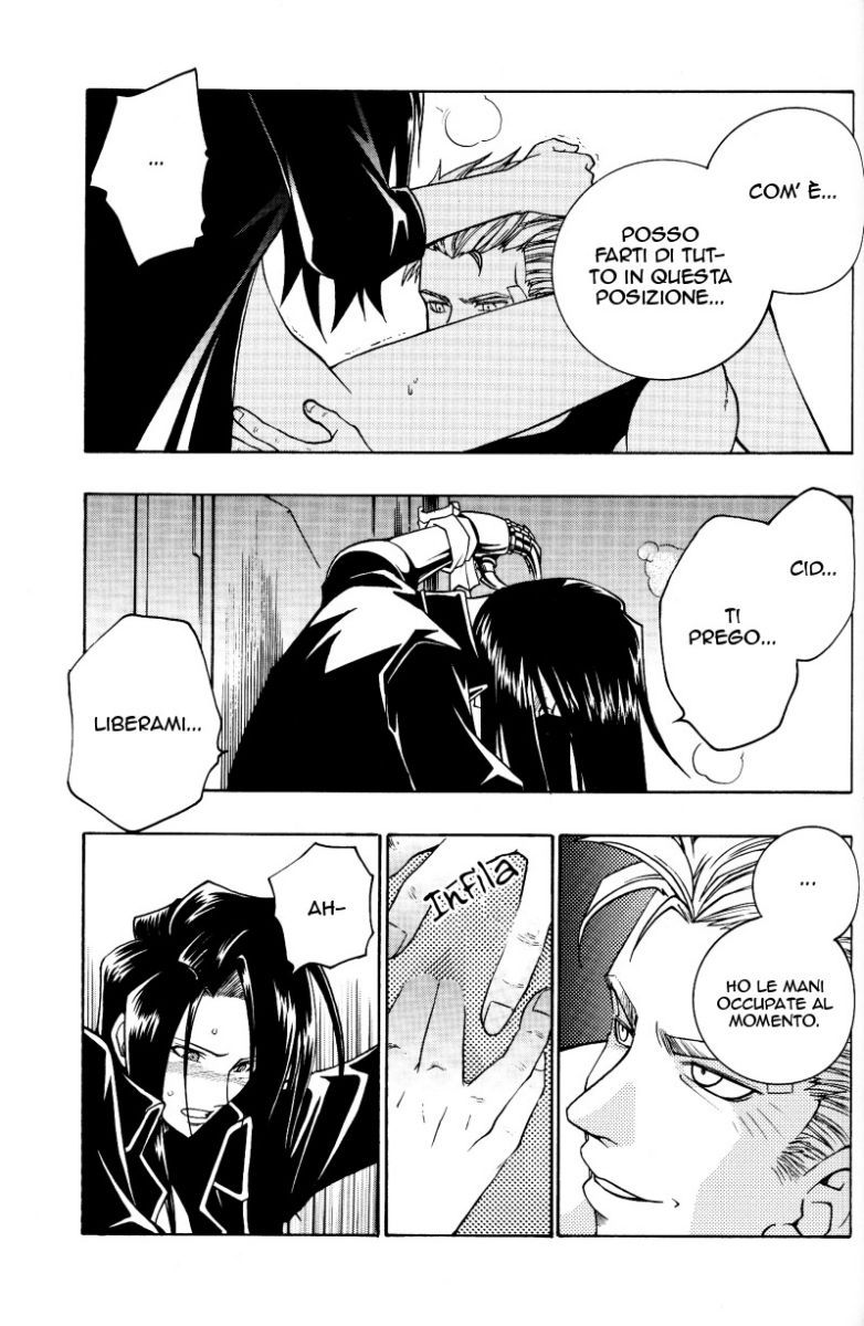 (C59) [K. Haruka Company, Chew (K. Haruka, Sakura Makoto)] Anklet | Restraint (Final Fantasy VII) [Italian] [Yaoi Fantasy] - Page 16