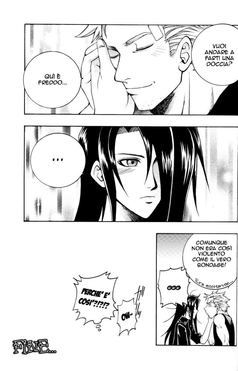 (C59) [K. Haruka Company, Chew (K. Haruka, Sakura Makoto)] Anklet | Restraint (Final Fantasy VII) [Italian] [Yaoi Fantasy] - Page 30