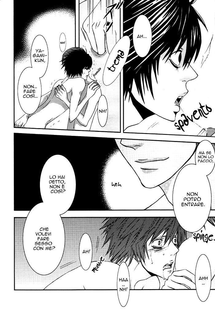 [Azuma / Fake] Doku wo Kurawaba Sara Made (Death Note) [Italian] [Yaoi Fantasy] - Page 17