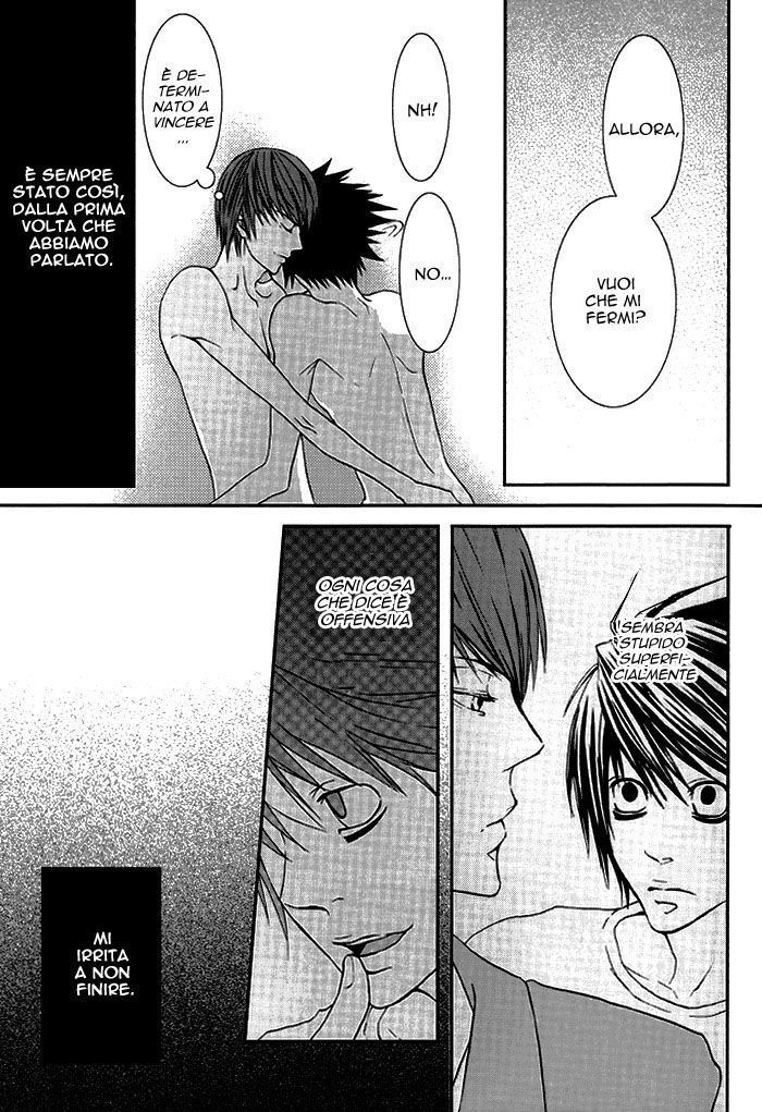 [Azuma / Fake] Doku wo Kurawaba Sara Made (Death Note) [Italian] [Yaoi Fantasy] - Page 18