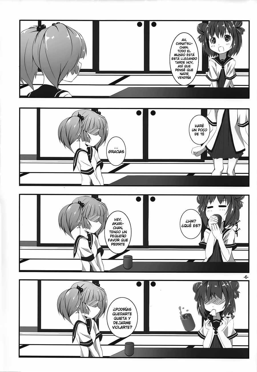 (SC53) [Shougentei (Kuon)] Yurarara (Yuruyuri) [Spanish] [Dark Dragon Scans] - Page 5