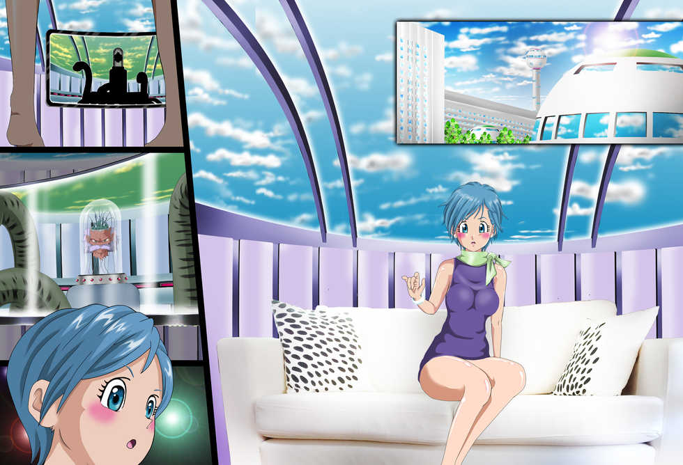 [Kaki@bou (Kakinomoto Utamaro)] GERO's HAREM ~Kansei!? Niku Ningyou Bulma~ (Dragon Ball Z) - Page 40