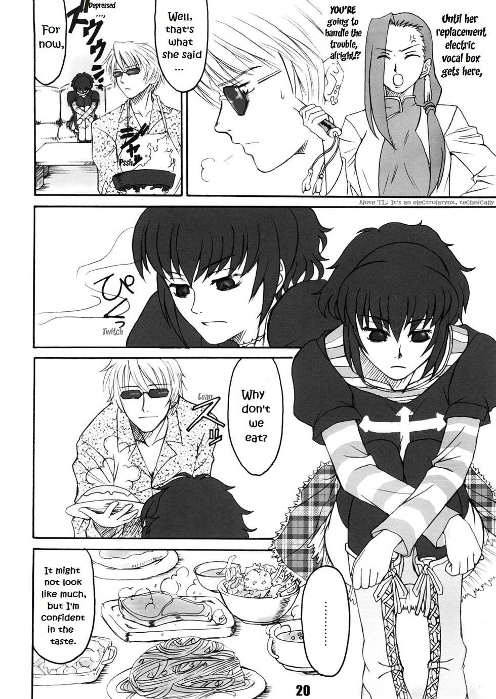 (C72) [Bullet Ballet (Amano Kazumi, Isana)] The Usual Suspects (Black Lagoon) [English] [EHCOVE] - Page 19