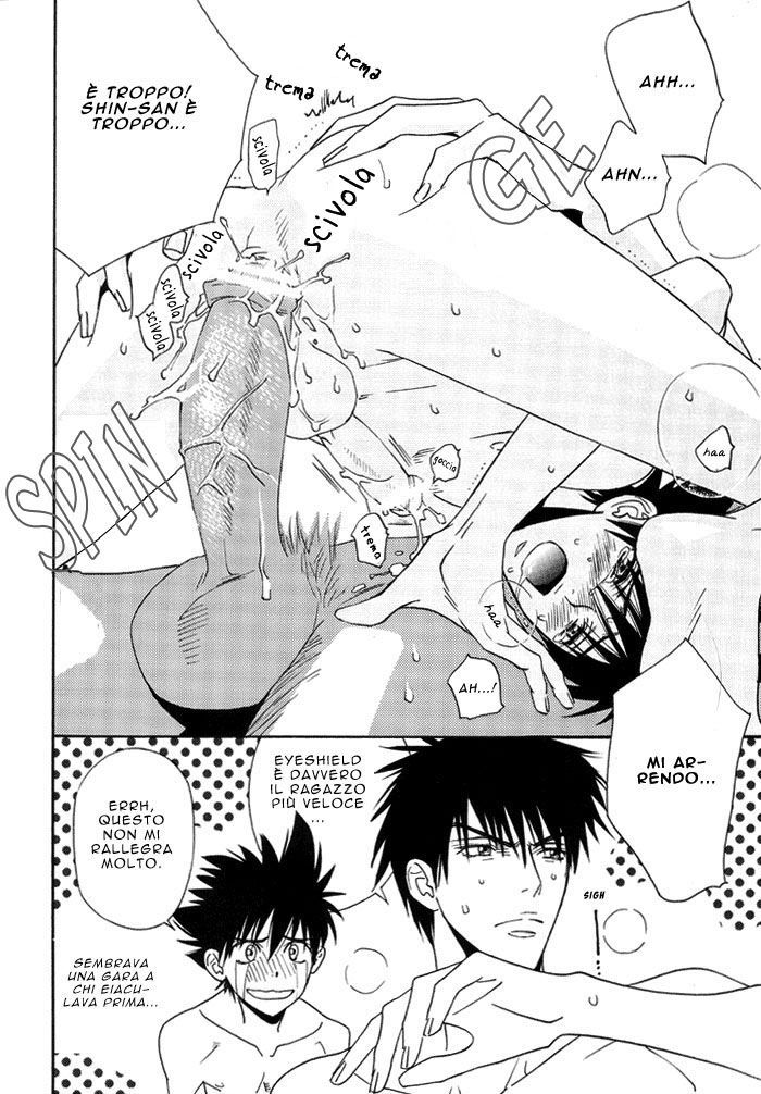 (No Limit) [WAVE (Conami Shoko, Tohjoh Asami)] High Speed (Eyeshield 21) [Italian] [Yaoi Fantasy] - Page 7