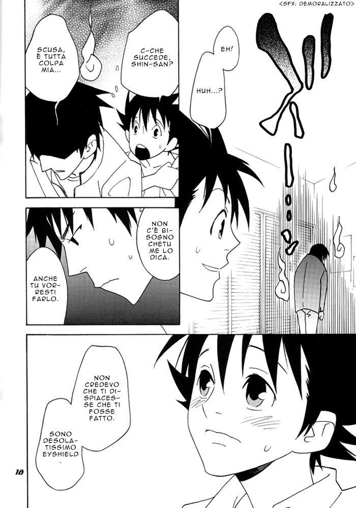 (No Limit) [WAVE (Conami Shoko, Tohjoh Asami)] High Speed (Eyeshield 21) [Italian] [Yaoi Fantasy] - Page 9